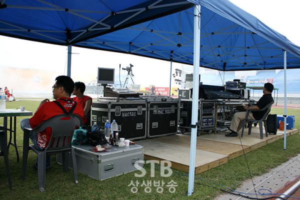 STB 상생방송 2010년 남아공월드컵 한국대 아르헨티나전 거리응원 중계 - 논산