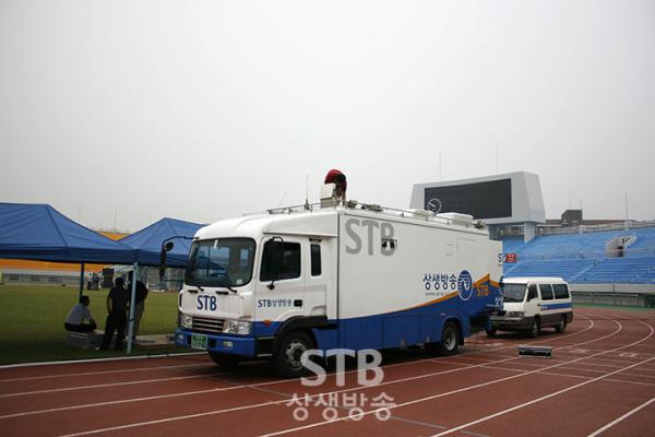 STB 상생방송 2010년 남아공월드컵 한국대 아르헨티나전 거리응원 중계 - 논산