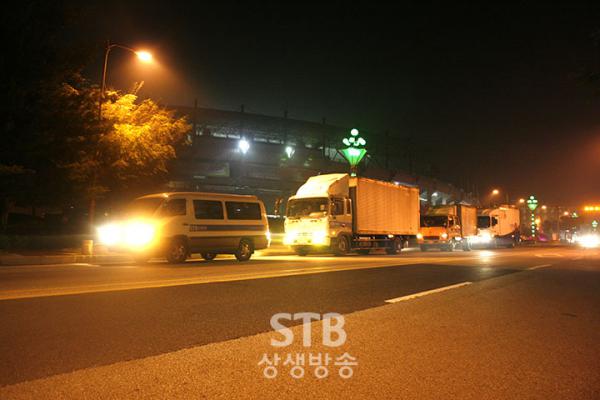 STB 상생방송 2010년 남아공월드컵 한국대 아르헨티나전 거리응원 중계 - 논산